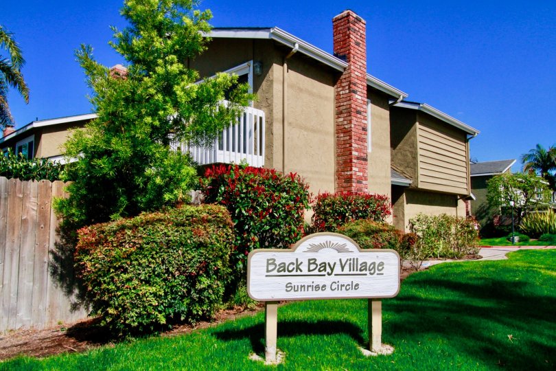 Back Bay Village Sunrise Costa Mesa CA